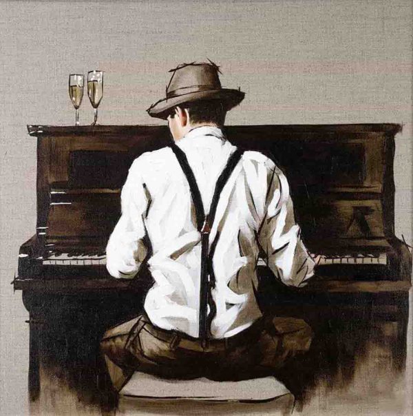 عکس پسرانه عشقی پشت پیانو